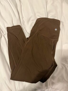 lululemon athletica Java brown High-Rise align Leggings with pockets
